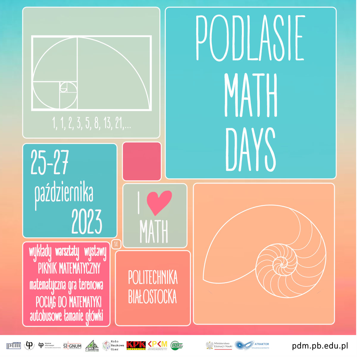 PODLASKIE DNI MATEMATYKI, 25 - 27 października 2023