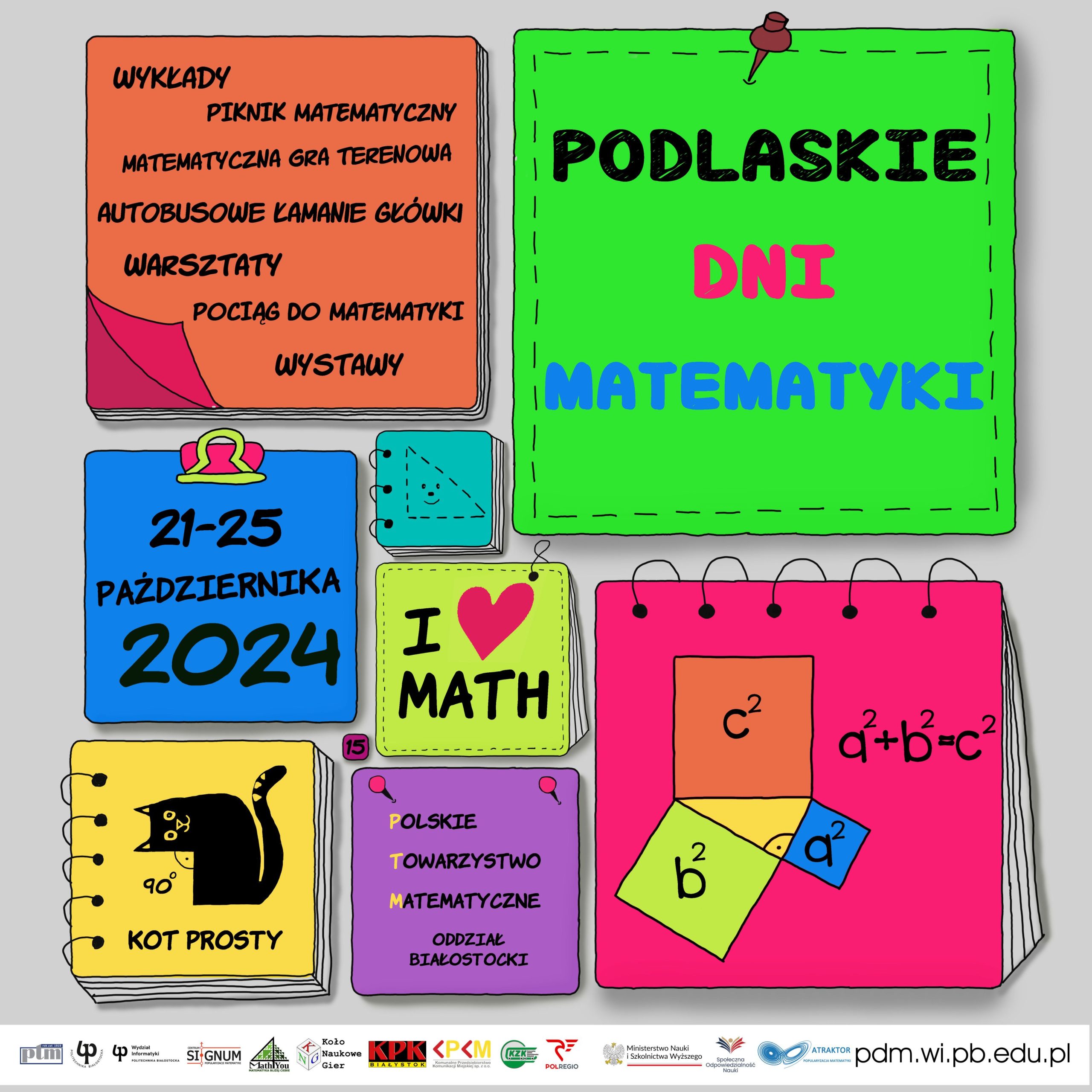 Podlaskie Dni Matematyki baner